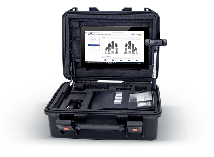 <b>Portable</b> Biometric Registration Unit