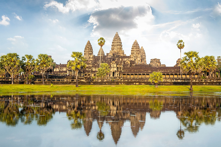 Instalación a gran escala en Camboya